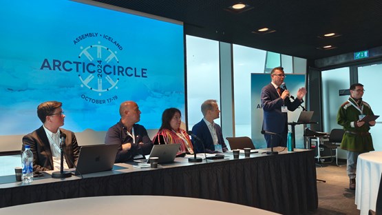 Panel vid Arctic Circle Assembly i Reykjavik