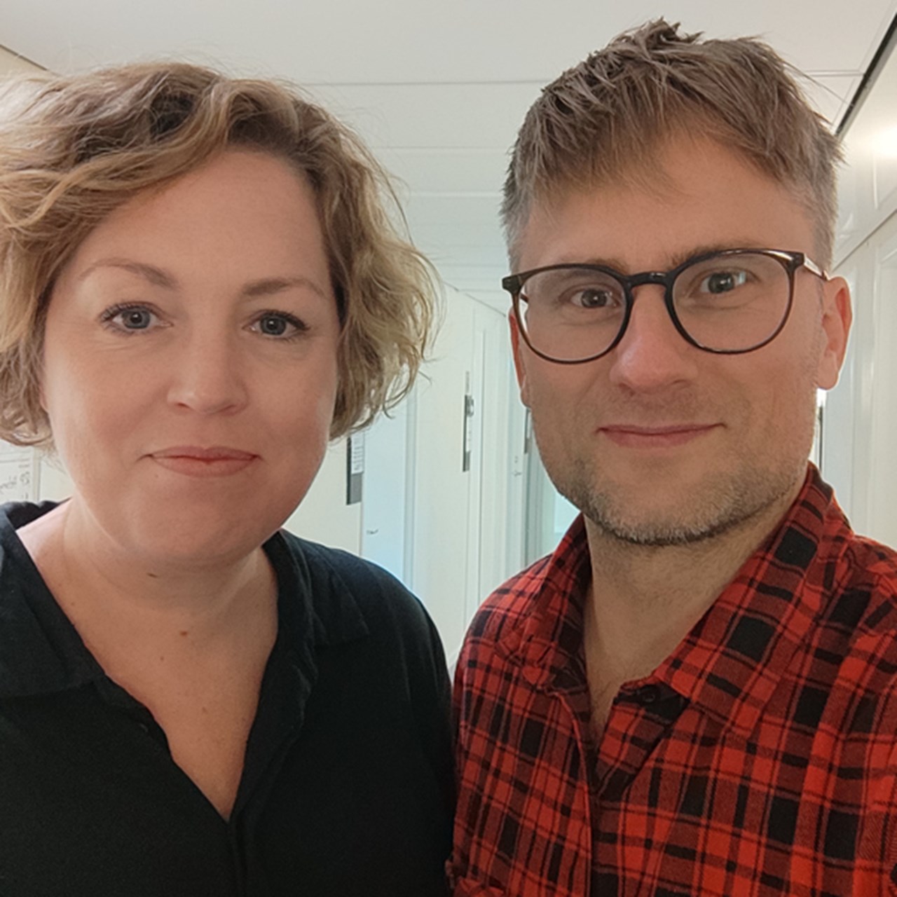 Porträtt av Malin Benerdal och Magnus Larsson