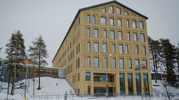 Aurora nya tentamenslokaler i ett centralt läge på campus