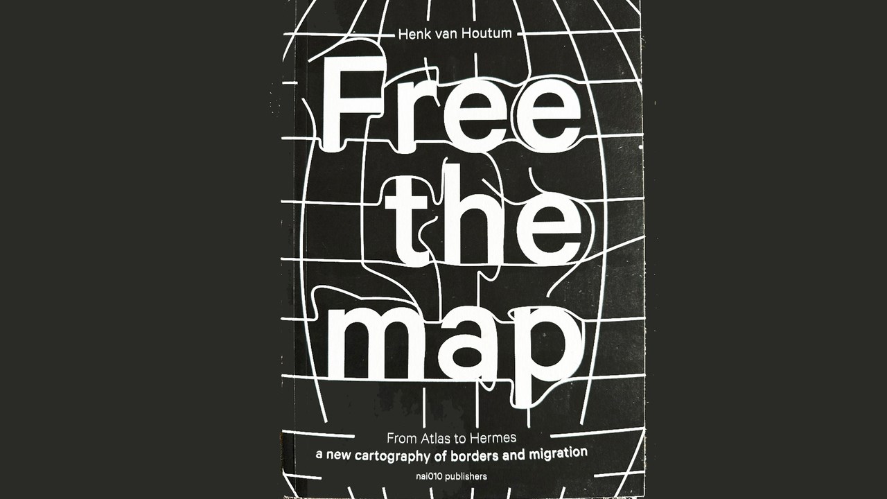 Book cover of the book "Free the map", written by the lecturer