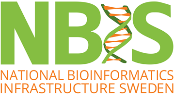 Logotype of the National Bioinformatics Infrastructure Sweden