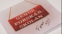 Bild på skrift från genusforskarskolan