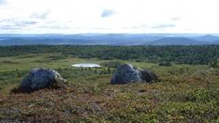 Utsikt från Nalovardo-toppen