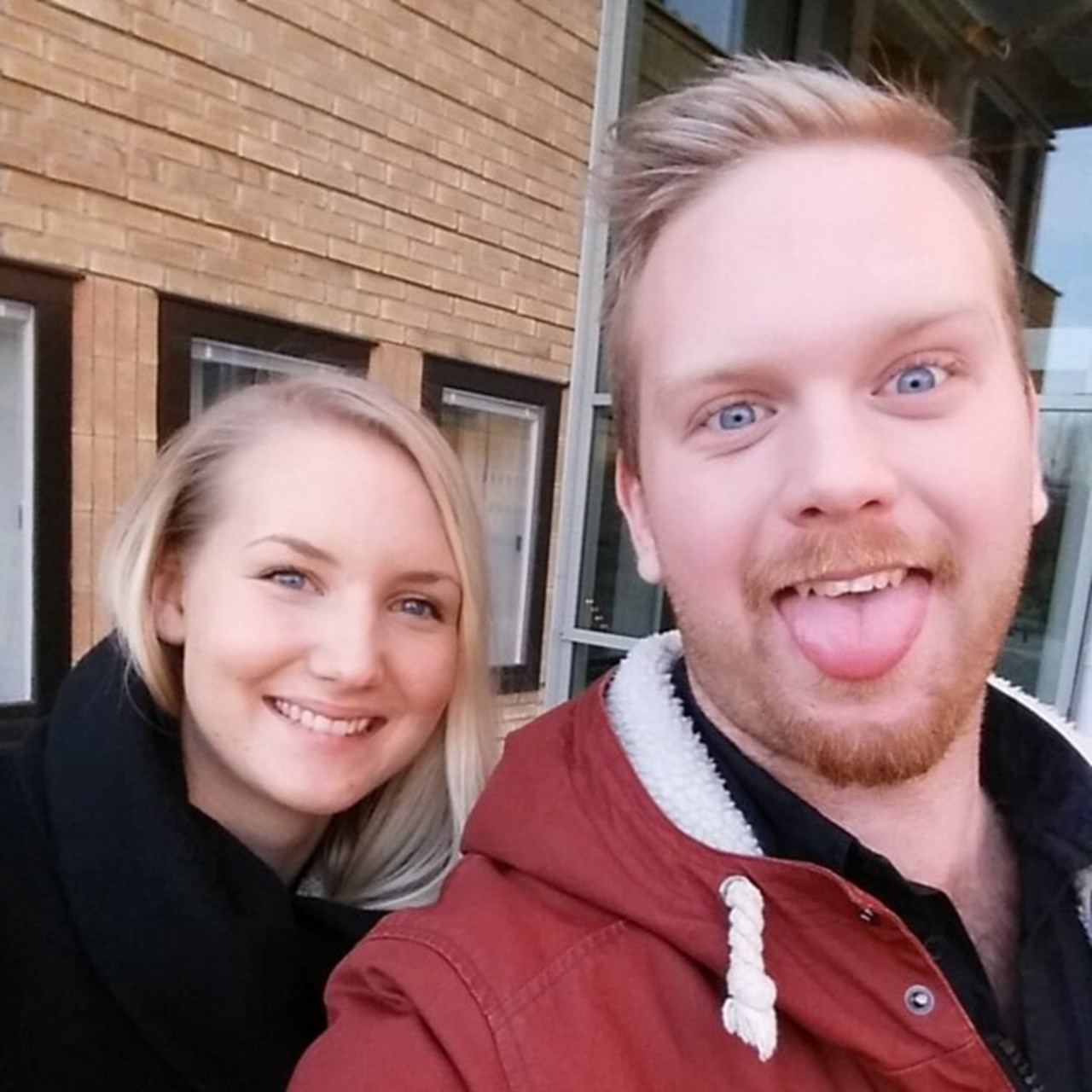 Sebastian Lindberg and Malin Eriksson, Buddy Programme Coordinators 2014/2015