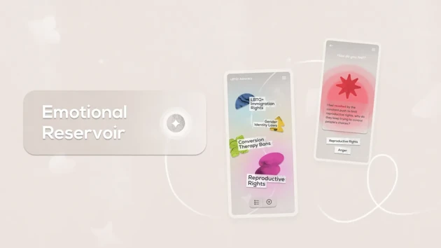 The result - Emotional Reservoir, a digital platform that focuses on raising awareness, inspiring reflection and encouraging groups to develop their own emotional practices.