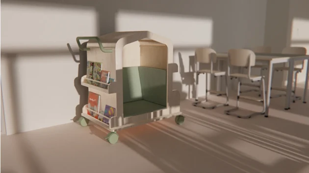 The product in a classroom environment