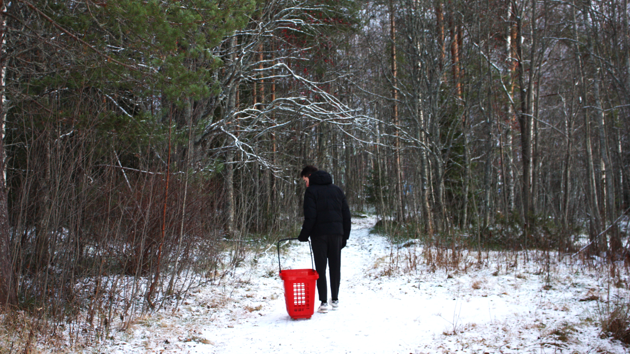 “Shopping in nature” workshop, comparing a nature experience to a conventional shopping experience