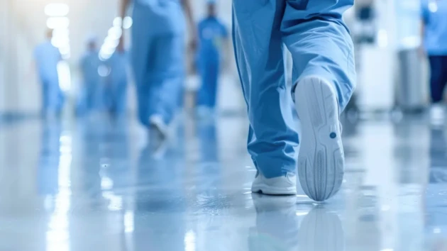 Internalising hospital footwear procurement to improve cost, care, and environmental impact.