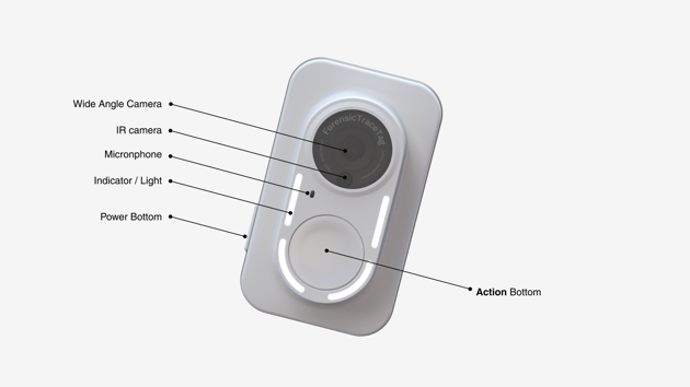 The Forensic Trace Tag system streamlines label scanning and data management for law enforcement.