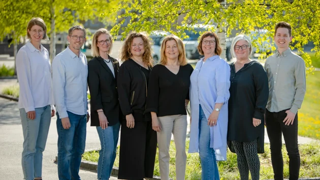 Group picture of staff at Studenthälsan.