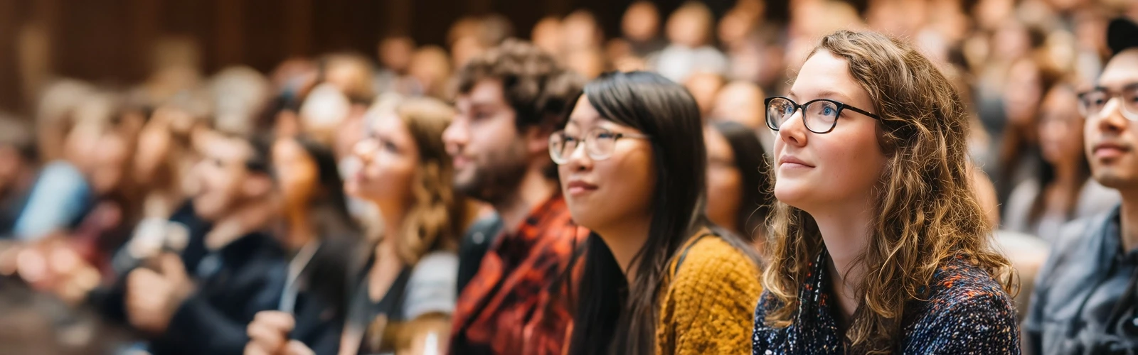 Studenter i föreläsningssal