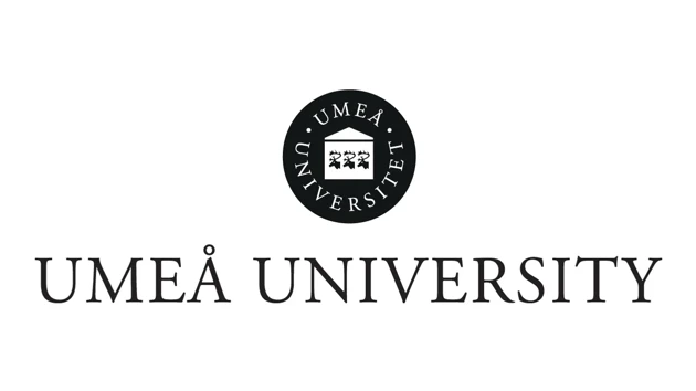 The umea logo on a white background